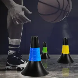 Cones de Treinamento Agility, Speed Grab Brocas, Marker Cone, Durável, Flexível, Material ABS, Run Cone, Futebol, Futebol, Basquete, 23cm, 5Pcs - Image 2