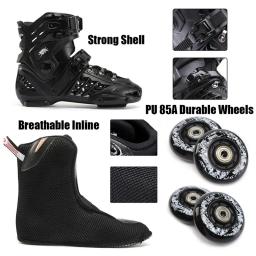 Patins profissionais inline para homens e mulheres, sapatos de patins de velocidade, patins ao ar livre, tamanho 34 a 46, novo, 2022 - Image 5