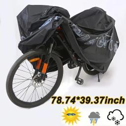 Espessado Bicicleta Engrenagem Raincover, Impermeável, Ao ar livre, Luz do sol, Neve Proteção, Caso MTB, Acessórios de bicicleta - Image 1