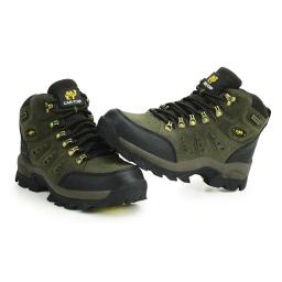 Botas impermeáveis ao ar livre para homens e mulheres, sapatos de inverno, caminhada, escalada, botas de montanha, tênis de caça - Image 2