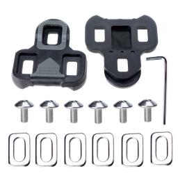 Grampos de bicicleta compatíveis com sistema de travamento automático, Pedais de ciclismo, 4,5 graus Float bicicleta Pedal Acessórios - Image 2