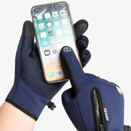Xiaomi-Luvas térmicas de inverno para homens e mulheres, impermeáveis, à prova de vento, ao ar livre, esportes, quente, ciclismo, dedo inteiro, tela sensível ao toque - Image 4