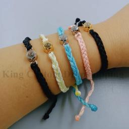 Pulseira de projeção circular personalizada, joias fotográficas personalizadas, presentes de aniversário, natal, amantes, lembranças de família - Image 6