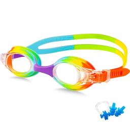 Óculos de natação à prova d'água profissionais para crianças, Anti Fog, UV Eyewear Óculos de natação para crianças, Pool Tool - Image 6