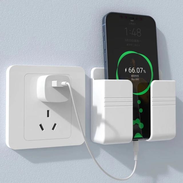 Suporte Adesivo para Celular e Controle Remoto com Fixação na Parede