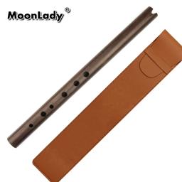Flauta Vertical Quena com Saco, G Key, Sândalo Vermelho, Instrumento de Sopros, Instrumento Musical Indiano, Dalbergia - Image 6