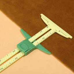 KRABALL-Plástico deslizante Gauge Régua, 5 em 1, Medição Régua, Desenho Modelo, Alfaiate, Patchwork, DIY, Costura Acessórios Ferramenta - Image 6