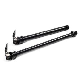 Acessórios de bicicleta cnc neve praia bicicleta gorda através do eixo dianteiro traseiro hub roda espetos eixo m12x210mm m15x160mm peça ciclismo - Image 2