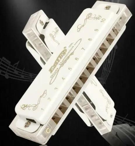 Harpa Profissional Easttop T008L de 10 Buracos na Chave C-G - Presente Perfeito