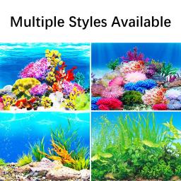 3D Fish Tank Wallpaper fundo, imagem de alta definição, pintura dupla face, decoração do aquário, tridimensional - Image 5