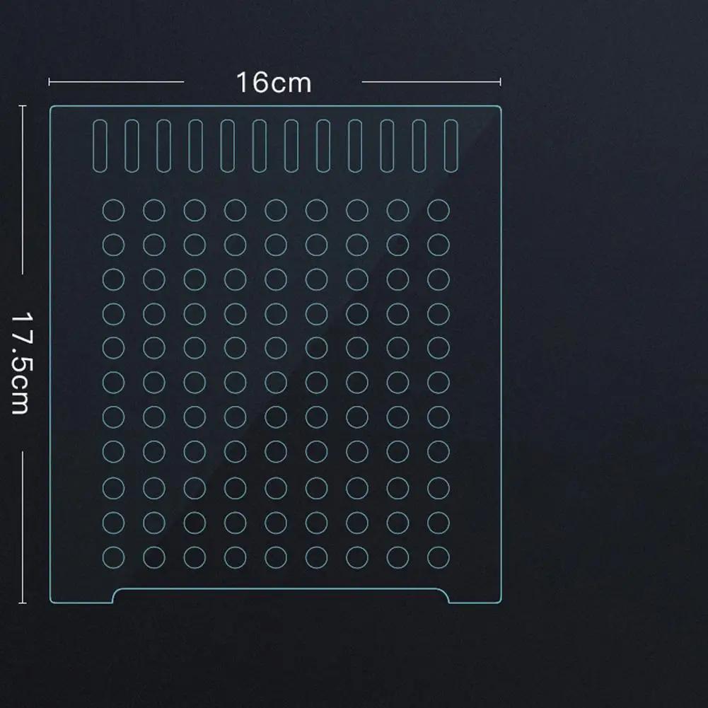 Divide acrílico para aquário, projetado, fácil de montar, para a maioria dos tanques de peixes, placa de isolamento, com cups included - Image 1