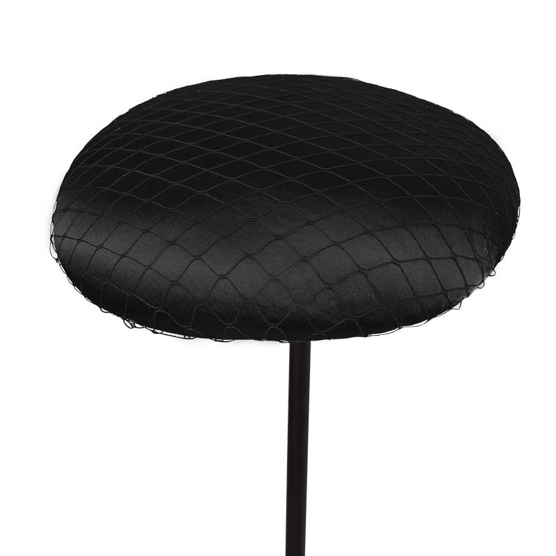 Bases Satin Fascinator, Boné Millinery Casamento, Acessórios para Cabelo DIY, Material Artesanal Festa Jantar, Base Fascinators, 15cm - Image 1