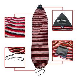 Prancha de surf Sock Covers para Surf Board, Elastic Stretch Surfboard Bag, Cove protetora de armazenamento, Short Board Cover Sock - Image 3