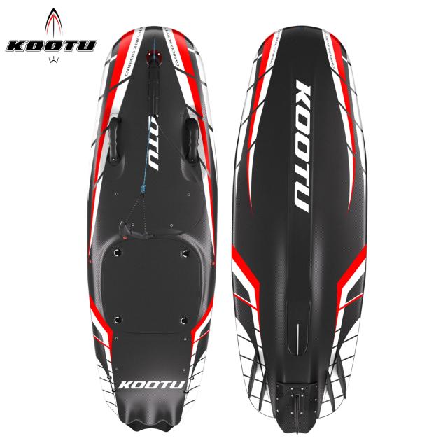 Prancha de Surf Elétrica Leve em Fibra de Carbono com Motor a Jato 109cc