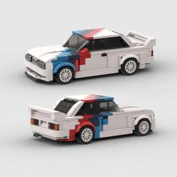 Moc velocidade ae86 carros racer blocos de construção conjuntos cidade veículo modelo diy crianças menino brinquedos esporte técnica super criativa - Image 6