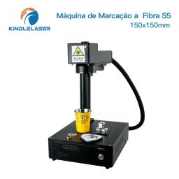 Máquina de Marcação a Laser de Fibra S5 20W 30W 50W, Gravador Portátil para Metal, Joias e Couro, Alta Precisão, Grau Comercial - Image 5