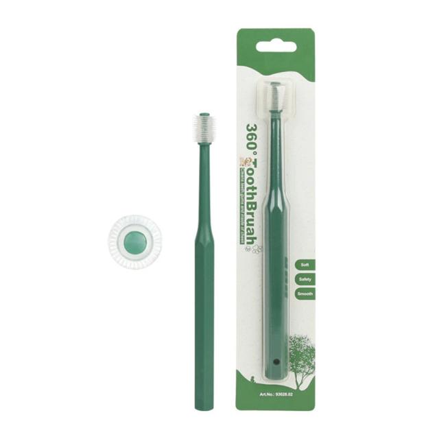 Escova de Dentes 360 Graus para Pets: Cuidados Orais Super Macios para Cães e Gatos