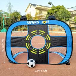Portátil Multi-Funcional Futebol Goal Net, Soccer Gate, Treinamento de Agilidade, Prática Alvo, Pop Up, 1Pc - Image 3
