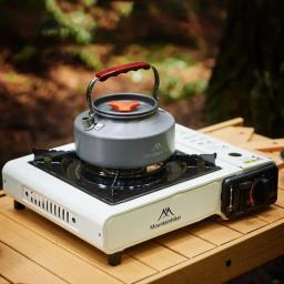 Fogão de acampamento fogão queimador 2.8kw portátil acampamento grill para cozinhar ao ar livre grill fogão para piqueniques churrasco caminhadas - Image 4