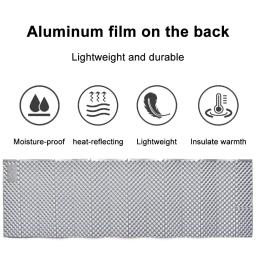 Widesea esteira de acampamento portátil almofada de dormir piquenique espuma cama colchão viagem trekking equipamentos cobertor à prova dwaterproof água umidade - Image 5