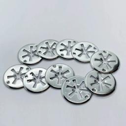 Placa de fixação de metal para assento de carro, clipes de montagem, escudo térmico, junta de isolamento, fivela de fixação para audi ford skoda vw - Image 4