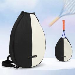 Bolsa de tênis ajustável para homens e mulheres, Raquetes de Badminton, Crossbody Bag, Sling Backpack, Holds Tennis - Image 5