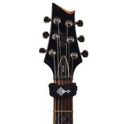 Muter corda ajustável guitarra com padrão animal, redução de ruído, anti-ruído amortecedor, 6 cordas instrumento musical baixo - Image 4