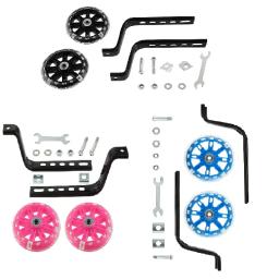 2pcs Estabilizadores De Ciclismo De Bicicleta Universal Rodas De Treinamento De Bicicleta 12 14 16 18 20 polegada bicicletas infantis de velocidade única - Image 1