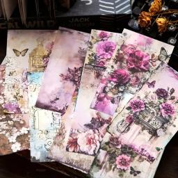 Vintage Material papel decorativo, Scrapbooking, diário, álbum, artesanato, plano de fundo, DIY, lixo eletrônico, jornal, suprimentos, 40 pcs - Image 5