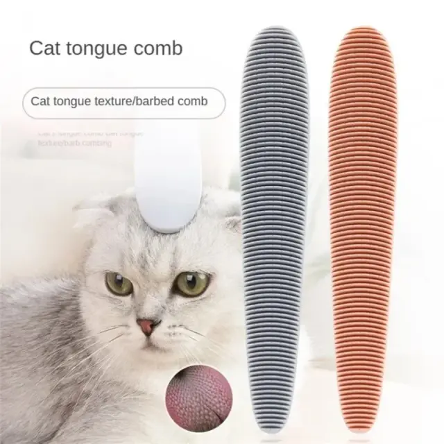 Pente Portátil de Massagem para Gatos: Acessórios Essenciais para Cuidados e Banho Fofos