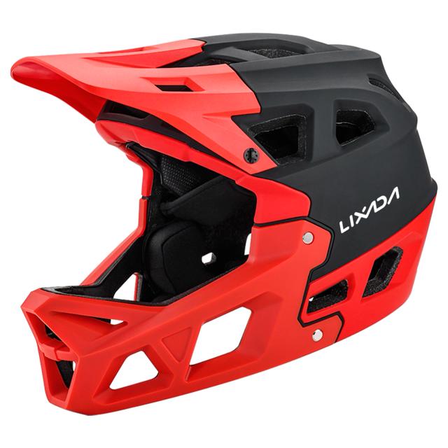 Capacete Full Face LIXADA para Mountain Bike - Segurança e Estilo para Ciclistas Adultos em Downhill e MTB