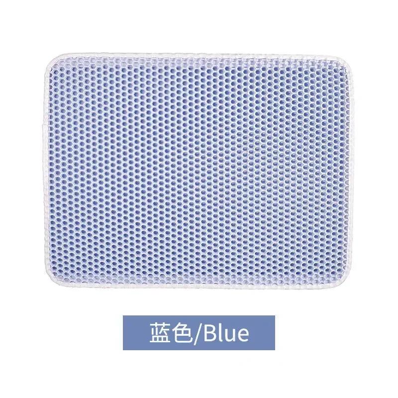 Impermeável dupla camada Pet Litter Mat, antiderrapante areia Pad, lavável cama, produtos limpos - Image 1