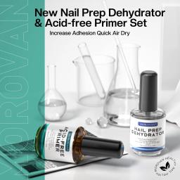 Morovan-desidratador de unhas natural, primer sem ácido, para esmalte acrílico e gel, para unha polonês e unha arte - Image 2