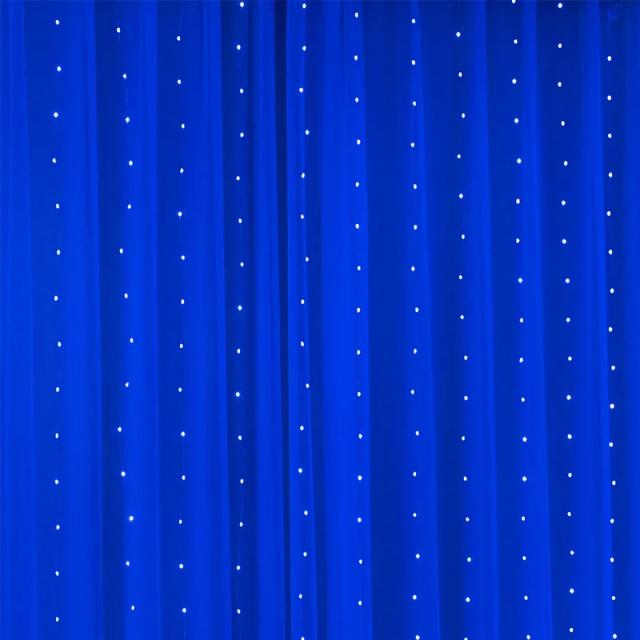 Cortinas de Luz LED para Decoração: Guirlandas de Fadas USB para Natal, Casamentos e Festas em Vários Tamanhos
