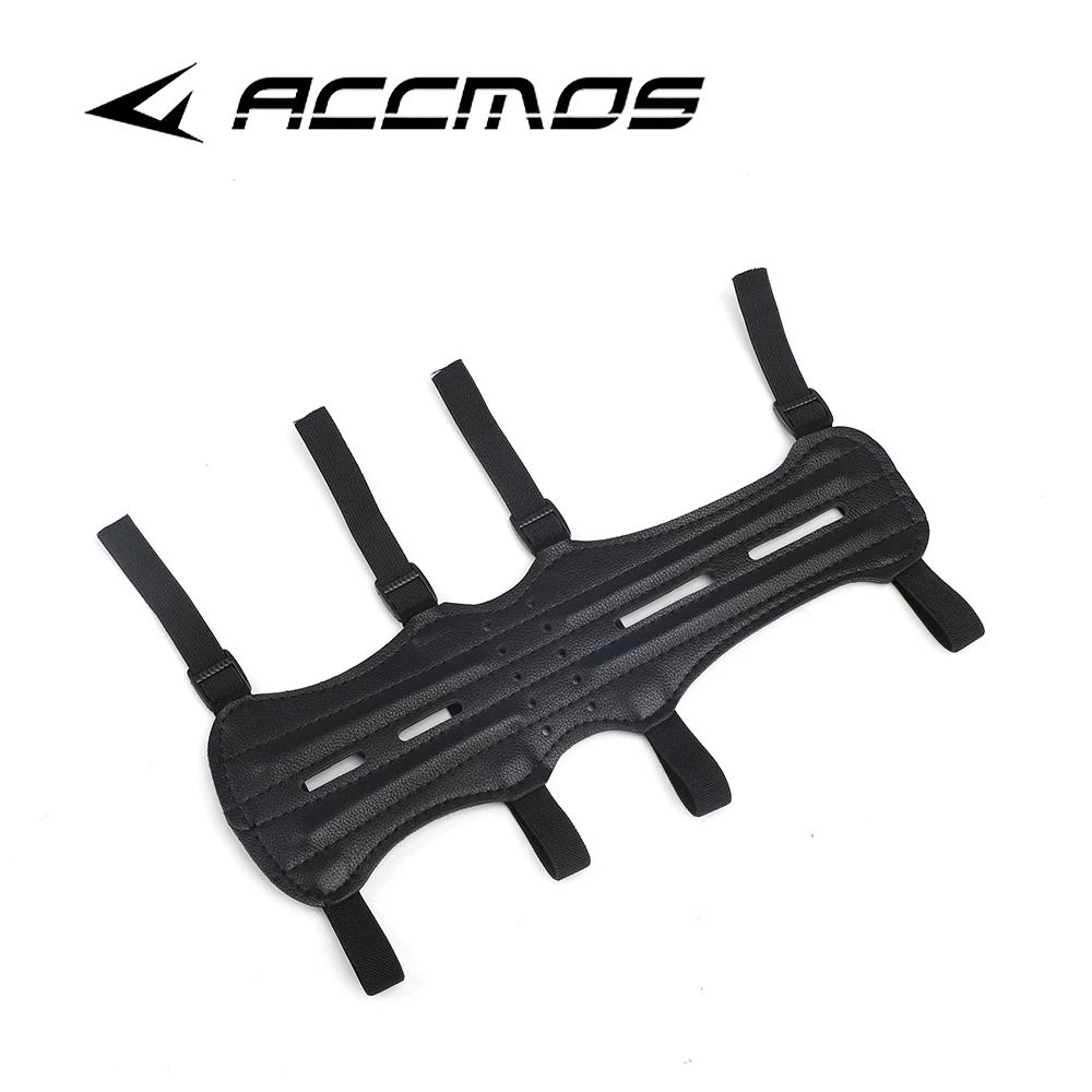 1pc couro ajustável braço guarda protetor para tiro com arco caça prática proteção cinta segura braçadeira proteção acessório - Image 1