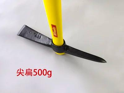 Forjar uma pequena picareta de aço com alça de fibra, Garden Bamboo Shoot, Cavando Ice Breaking, Rtools Export para a Europa - Image 1