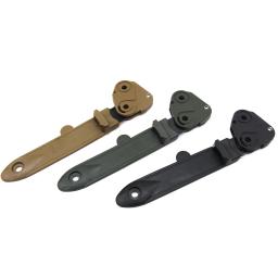 Segurança coldre cinto, sistema adaptador fivela, airsoft acessório botão cintura - Image 3
