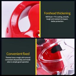Professional Taekwondo Head Protector, MMA Capacete, Muay Thai Boxe, Karate Guard, Kickboxing Cabeça - Image 5