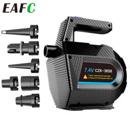 Bomba De Ar Elétrica E Bomba De Compressão, Quick-Fill, Almofadas De Colchão De Ar, Cama, Anel De Natação - Image 1