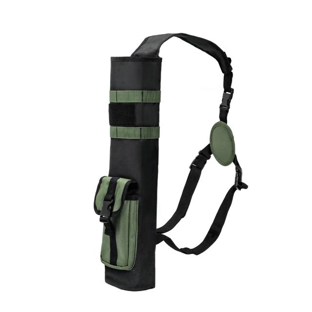 Saco Quiver para Arco com Sistema Molle e Bolsos para Caça e Tiro ao Alvo