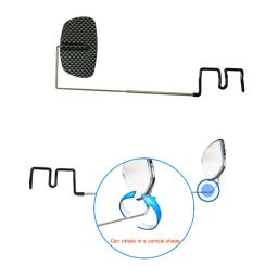 Espelho retrovisor para Riding Enthusiast, Óculos, Óculos, Ferramenta de equitação, ciclismo, acessórios, 360 graus - Image 5