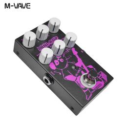 M-VAVE MINI AMP Pedal de efeitos de guitarra elétrica Amplificadores de efeito analógico True Bypass Pedal Acessórios de guitarra elétrica Peças - Image 4