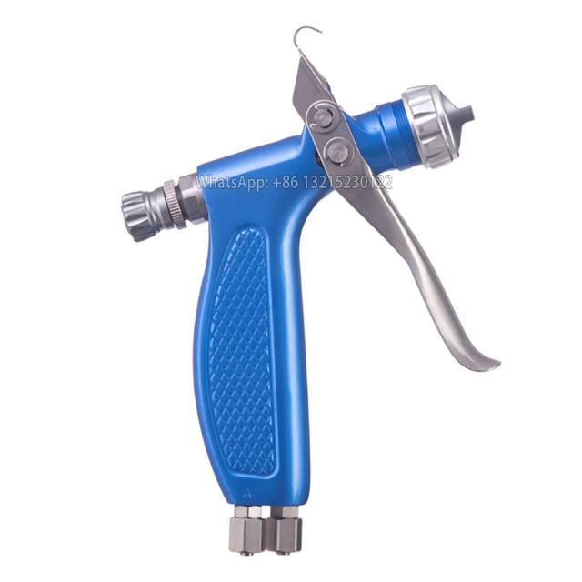 Mini pistola pneumática para descarregamento de tinta e transferências com pulverizador ativador de água