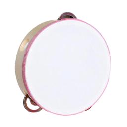 Tamborim Portátil de Madeira para Crianças, Fileiras Duplas, Tambor de Percussão, Instrumento Musical, Jogo de Canto, Brinquedos para Crianças, Festa - Image 2