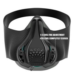 FDBRO Treinamento de alta altitude Máscara de corrida ajustável 48 níveis de respiração Resistência ao ar Treino Academia Fitness Exercício Máscaras esportivas - Image 6