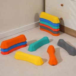 Esportes ao ar livre, crianças, 6 cores, viga de equilíbrio infantil, equipamento tátil, tracção sensorial, prenda de aniversário - Image 2