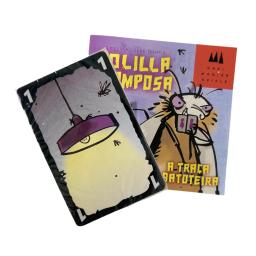 1 caixa mogel motte polilla jogo de cartas devir-jogo trapaça traça jogo de tabuleiro baralho para festa jogando presente - Image 4