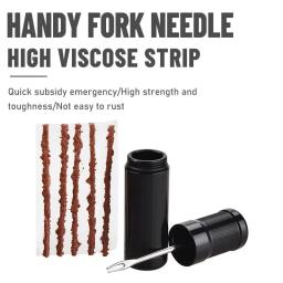 Tubeless pneu Repair Kit para bicicleta, tiras e ferramenta de inserção, Slug Plug, Stopper, borracha, apto para fixação de punção, Flat Road, bicicleta MTB - Image 2