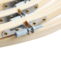 Aros bordados de bambu bordado estiramento, ferramenta ponto cruz, moldura de madeira, círculo bordado, DIY Shed - Image 4
