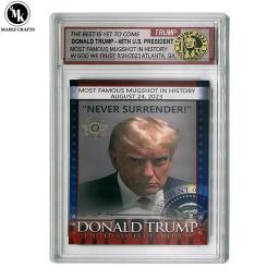 Donald coleção de cartões trunfo, cartão comemorativo, chefe do presidente dos EUA, para sair do nome do mundo, presente para os fãs - Image 1